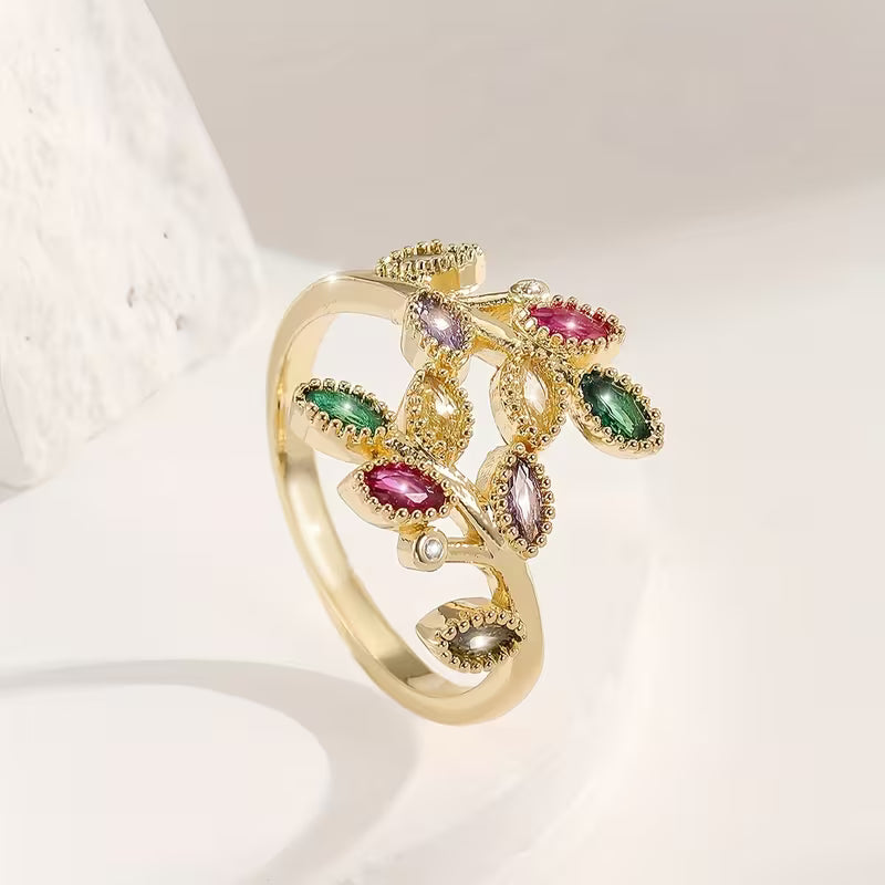Leaf Design Ring