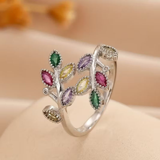 Leaf Design Ring