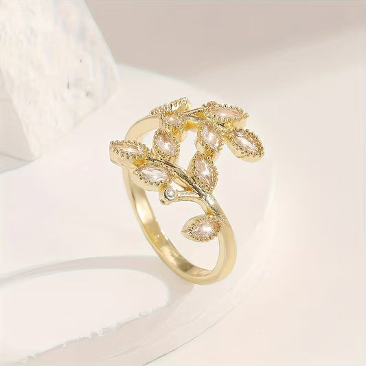 Leaf Design Ring